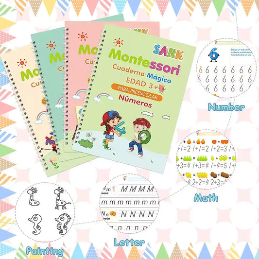 Kit Mágico De Caligrafía Para Niños Vadi Home