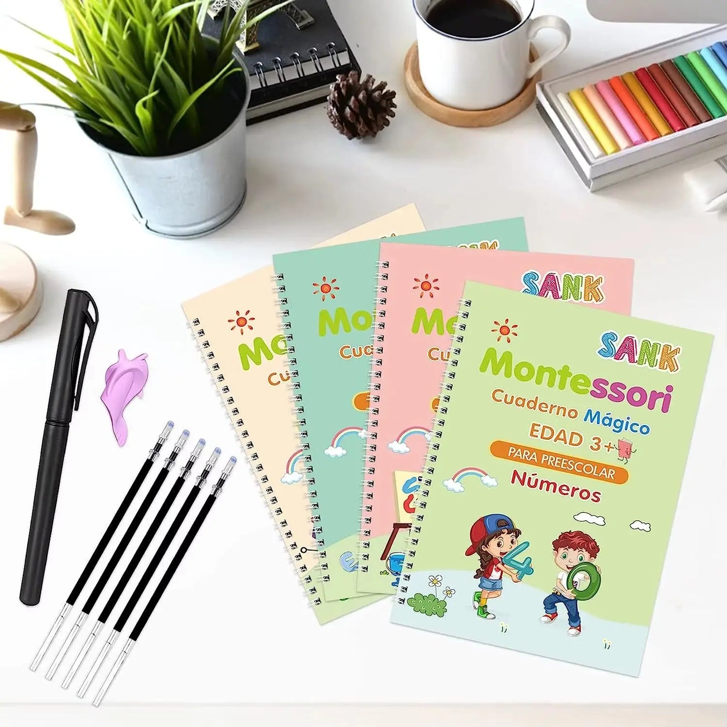 Kit Mágico De Caligrafía Para Niños Vadi Home